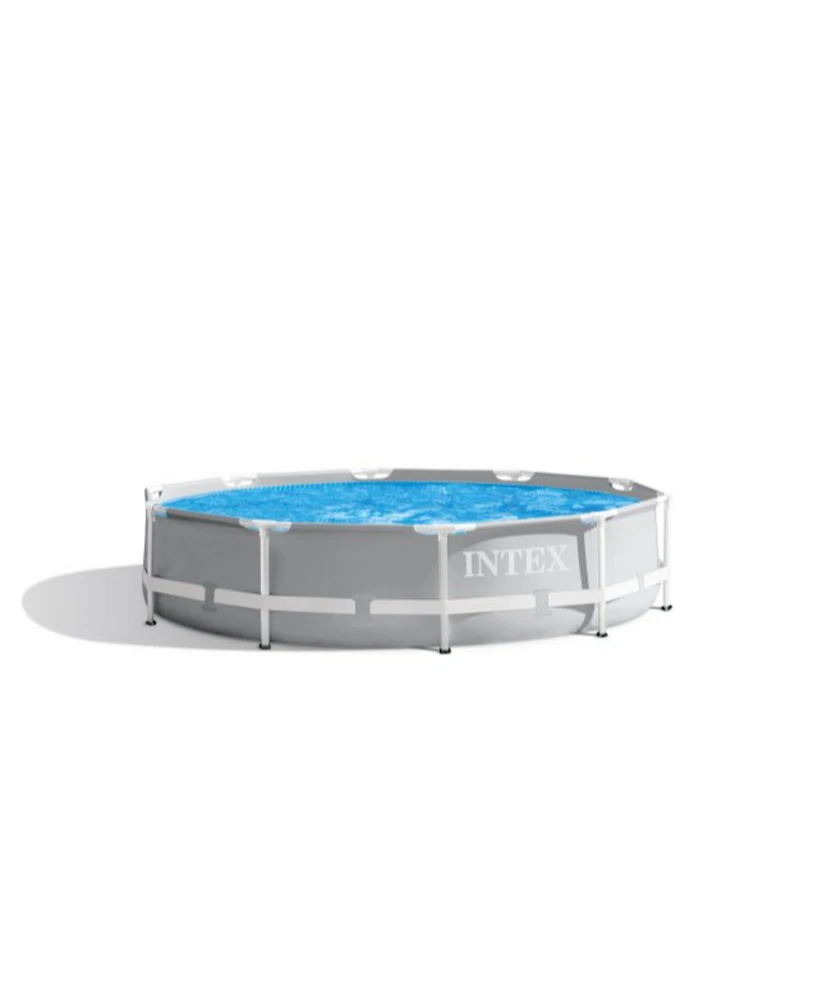 Intex 26701EH 10ft x 30in Prism Frame Above Ground Swimming Pool with Pump