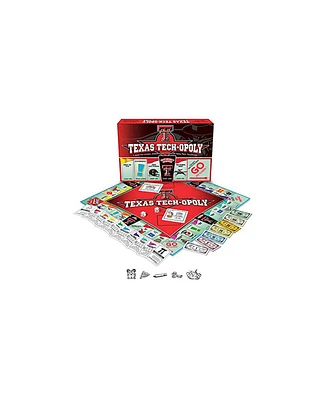 Late for the Sky Texas Tech- Opoly Board Game