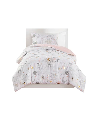Intelligent Design Celia Starry Sky Metallic -Pc. Comforter Set