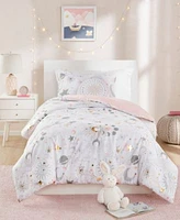 Intelligent Design Celia Starry Sky Metallic Comforter Sets