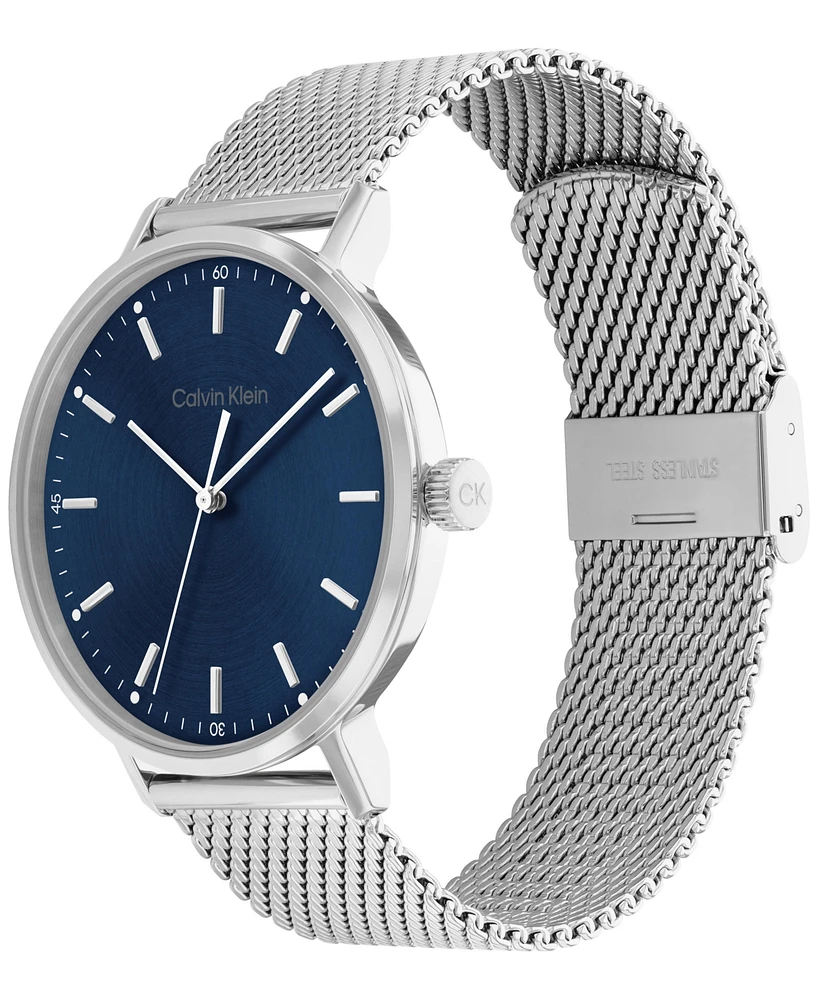Calvin Klein Stainless Steel Mesh Bracelet Watch 42mm