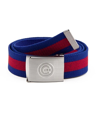 Men's Chicago Cubs Fabric Belt