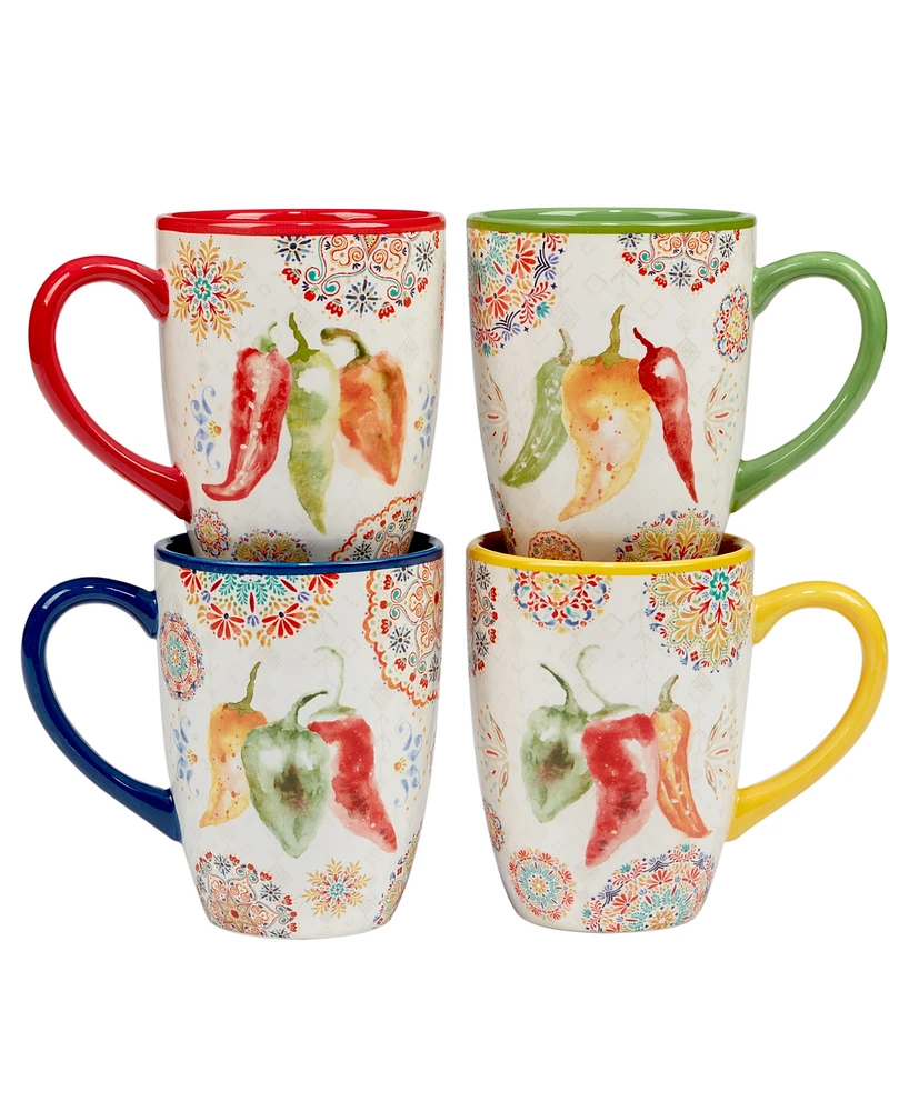 Certified International Sweet Spicy Dinnerware Set, 16 Piece