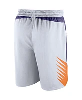 Men's Nike White and Purple Phoenix Suns 2020/21 Association Edition Performance Swingman Shorts