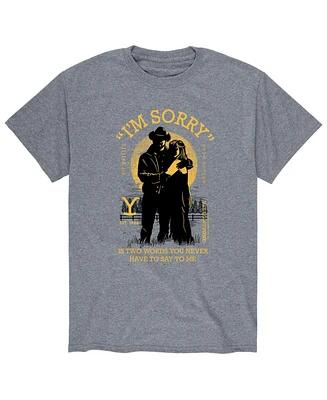 Men's Yellowstone I'm Sorry T-shirt