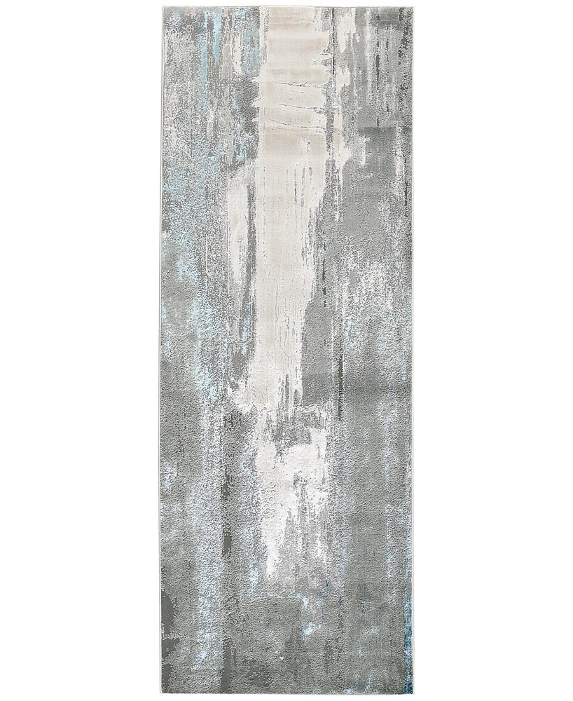 Feizy Azure R3406 2'10" x 7'10" Runner Area Rug