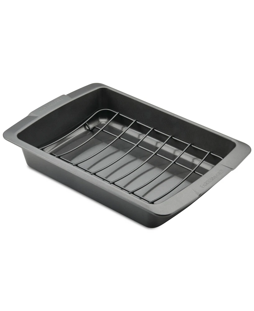 Farberware Bakeware Nonstick Roaster with U-Rack