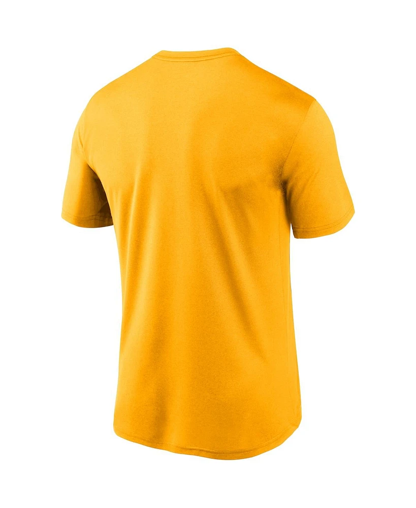 Men's Nike Gold San Diego Padres Wordmark Legend T-shirt