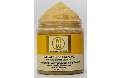 Omm Collection Oat & Honey Bath Salt & Scrub