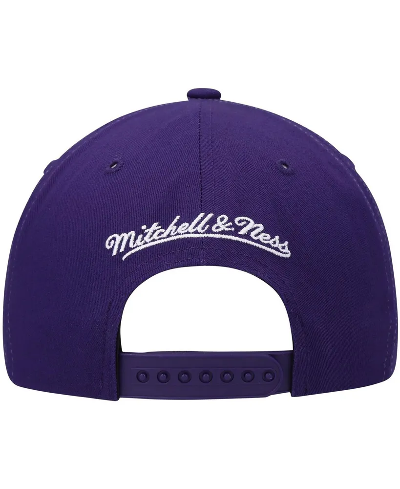 Men's Mitchell & Ness Purple Phoenix Suns Hardwood Classics Retro Bolt Deadstock Snapback Hat