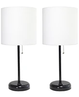 LimeLights Stick Lamp with Charging Outlet