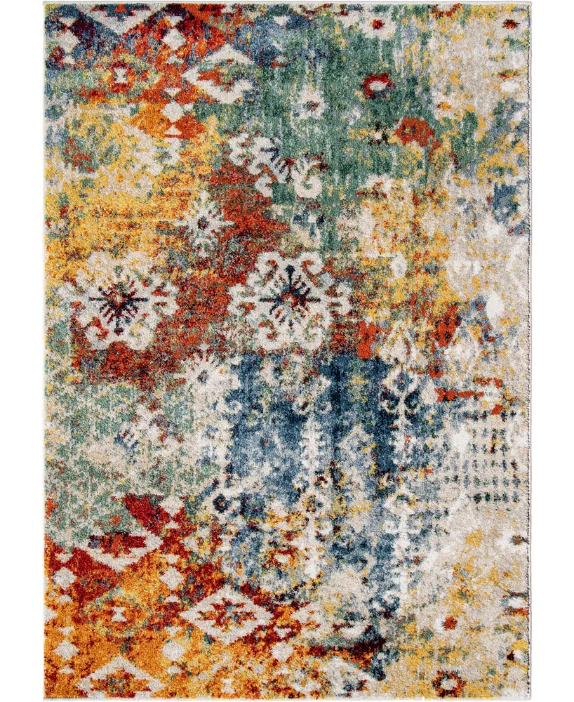 Closeout! Gemstone Azure 5'3" x 7'6" Area Rug