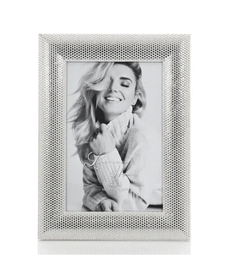 Pindot Design Metal Picture Frame, 4" x 6"
