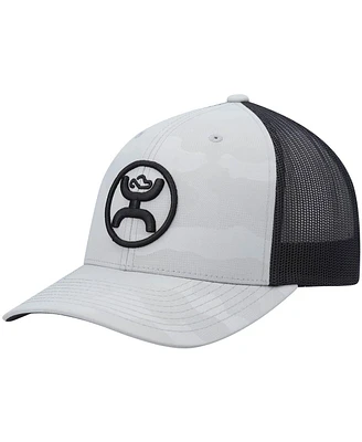 Men's Hooey Gray O-Classic Trucker Snapback Hat