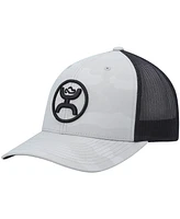 Men's Hooey Gray O-Classic Trucker Snapback Hat
