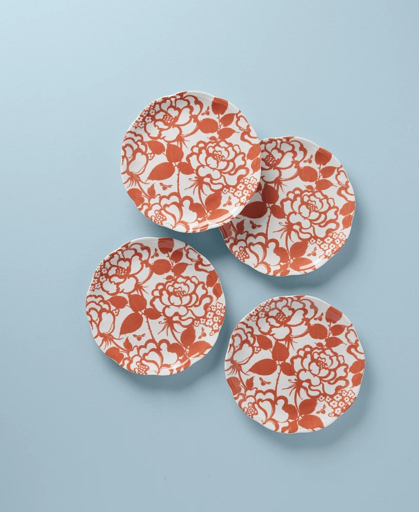 Lenox Butterfly Meadow Cottage Accent Plate Set, Set of 4