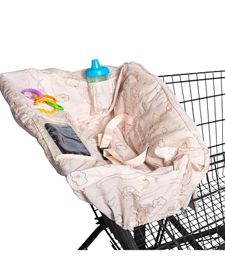 Disney Baby Shopping Cart and High Chair Cover, Winnie the Pooh