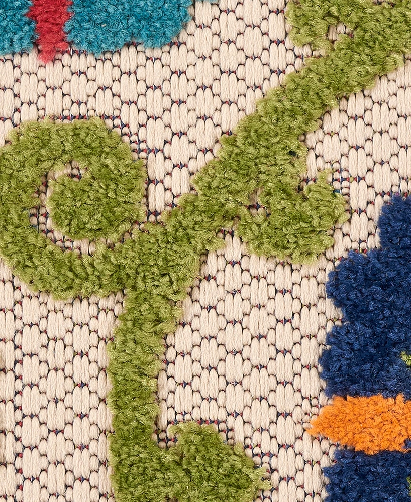 Nourison Home Aloha ALH19 2'3" x 10' Runner Rug