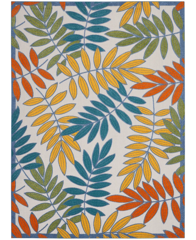Nourison Home Aloha ALH18 7'10"x 10'6" Outdoor Area Rug