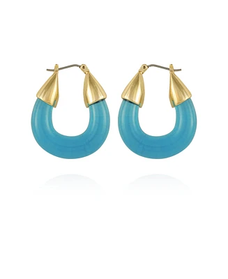 Vince Camuto Rock Candy Hoop Earrings