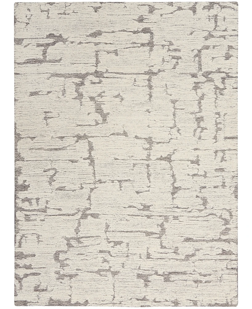 Calvin Klein Ck009 Sculptural Scl01 5'3" x 7'3" Area Rug
