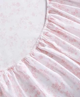 Closeout! Laura Ashley 300 Thread Count Cotton Sateen -Pc. Sheet Set