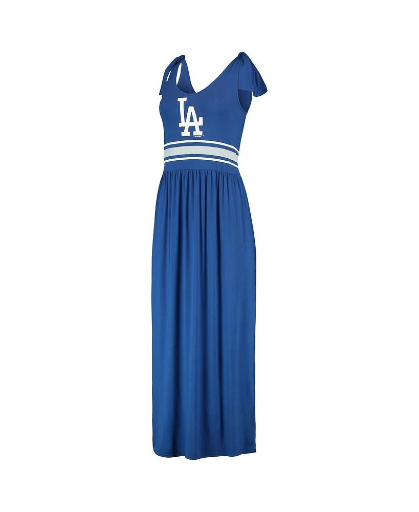 Women's G-iii 4Her by Carl Banks Royal Los Angeles Dodgers Game Over Maxi Dress
