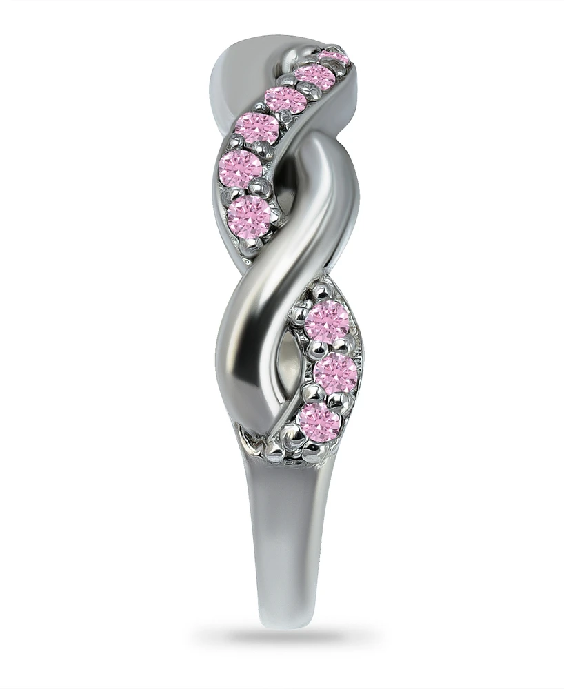 Giani Bernini Cubic Zirconia Infinity Sterling Silver Toe Ring