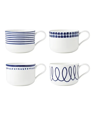 kate spade new york Charlotte Street 4 Piece Mugs Set