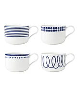 kate spade new york Charlotte Street 4 Piece Mugs Set