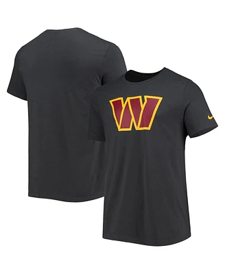 Men's Nike Charcoal Washington Commanders Primary Logo T-shirt