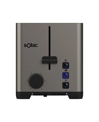 Solac My Toast Duplo Legend Stainless Steel 4-Slice Long Slot Toaster