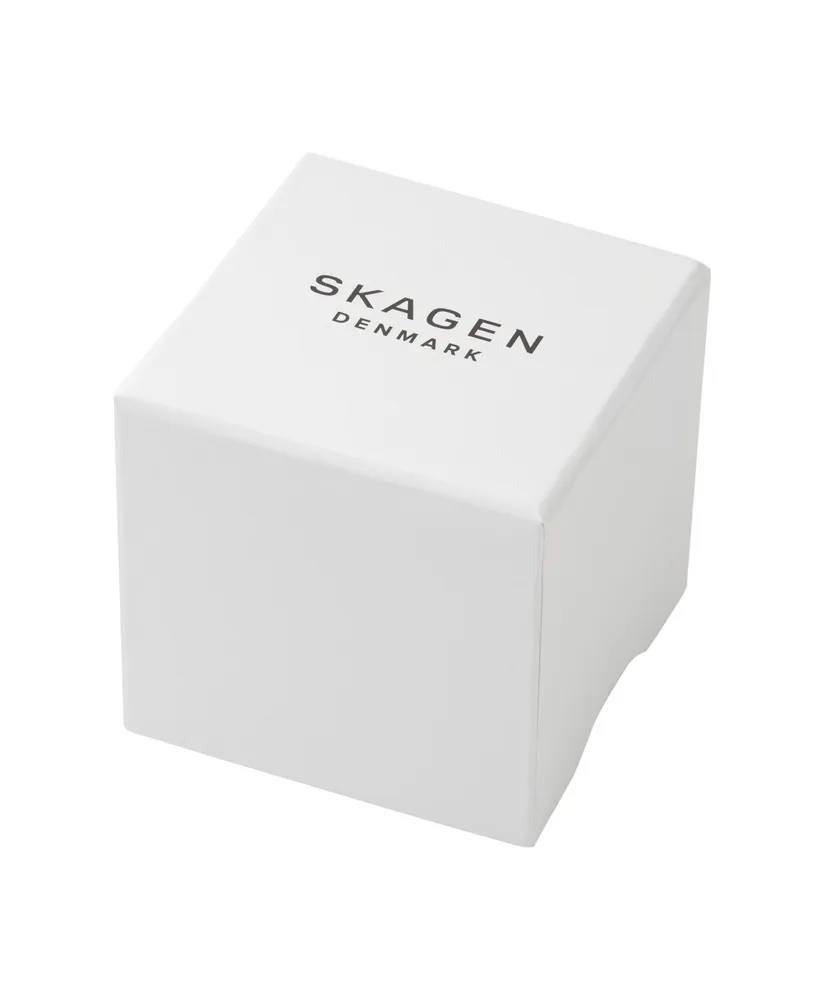 Skagen Women's Signatur Lille Sand Leather Strap Watch 30mm