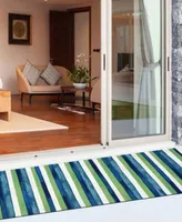 Liora Manne Visions Ii Painted Stripes Area Rug