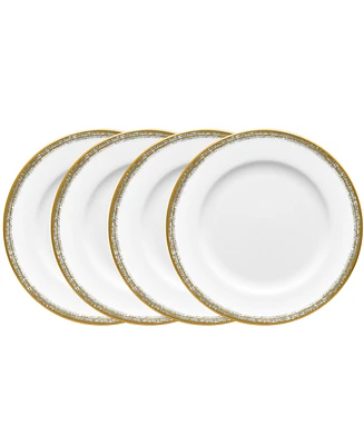 Noritake Haku Set of 4 Bread Butter and Appetizer Plates, Service For 4