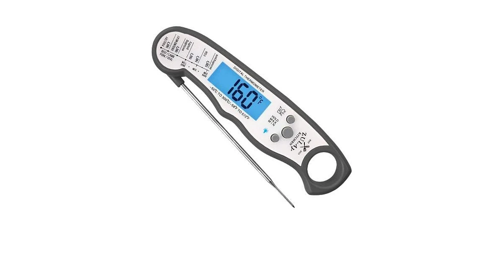 Instant Read Food Thermometer - Waterproof Digital Meat