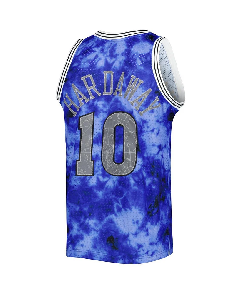 Men's Mitchell & Ness Tim Hardaway Blue Golden State Warriors 1990-91 Galaxy Swingman Jersey