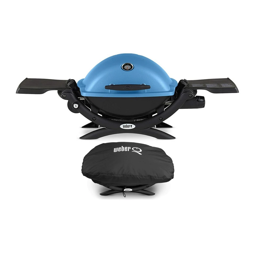 Weber Q 1200 Gas Grill Blue