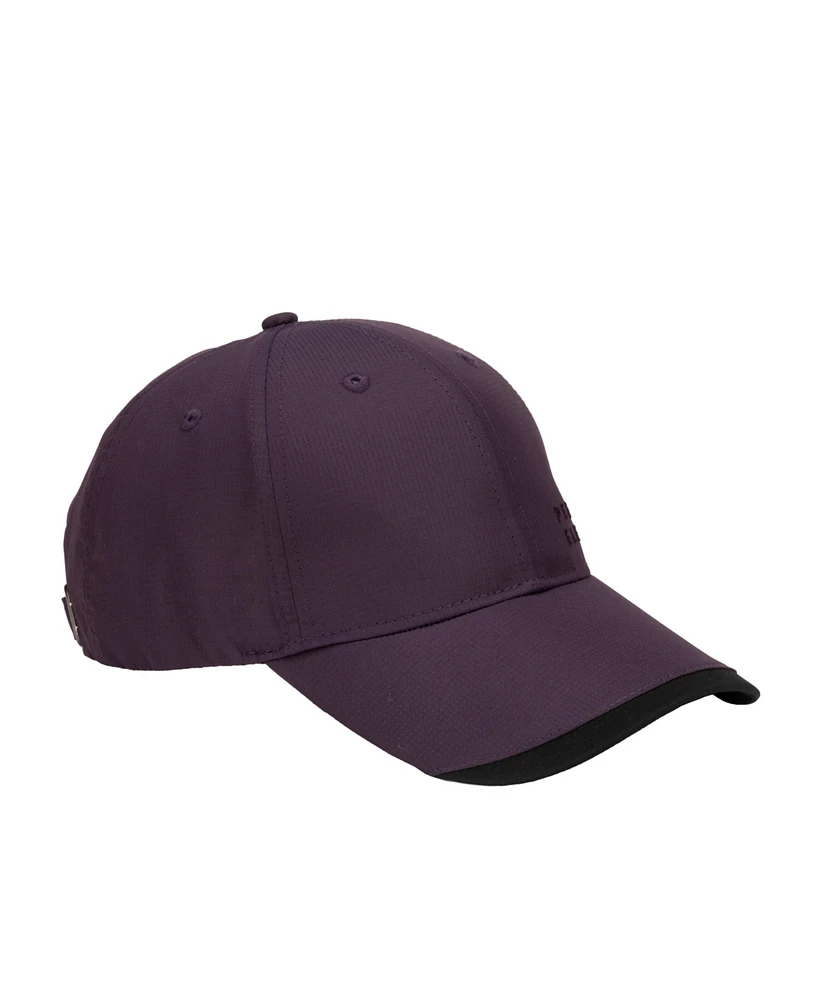 Perry Ellis Men's Ripstop Low Profile Baseball Golf Cap, Embroidered Logo