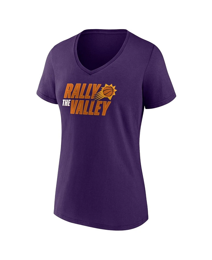 Women's Fanatics Purple Phoenix Suns Hometown Collection T-shirt