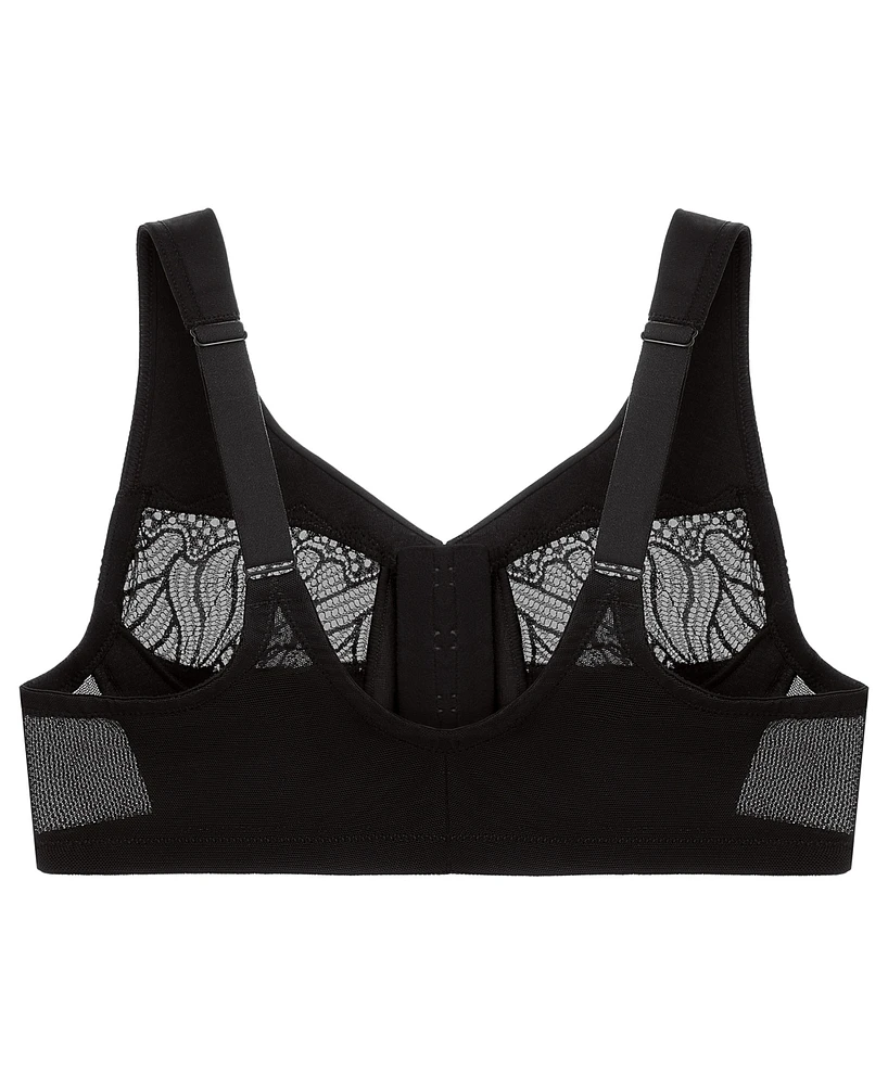 Glamorise Plus Full Figure Magiclift Natural Shape Front Closure Wirefree Bra 1210