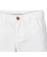Hope & Henry Baby Boys Cotton Stretch Chino Short