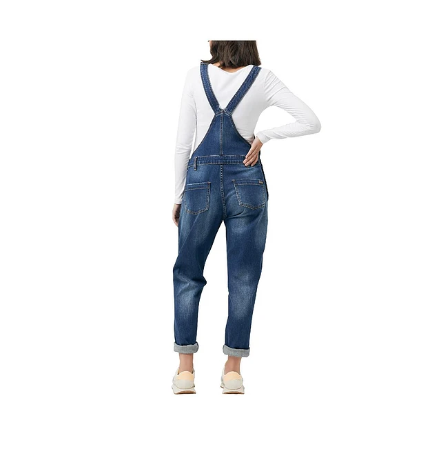 Edikted Rosemary Denim Jumpsuit EDIKTED Rosemary Denim Overalls In