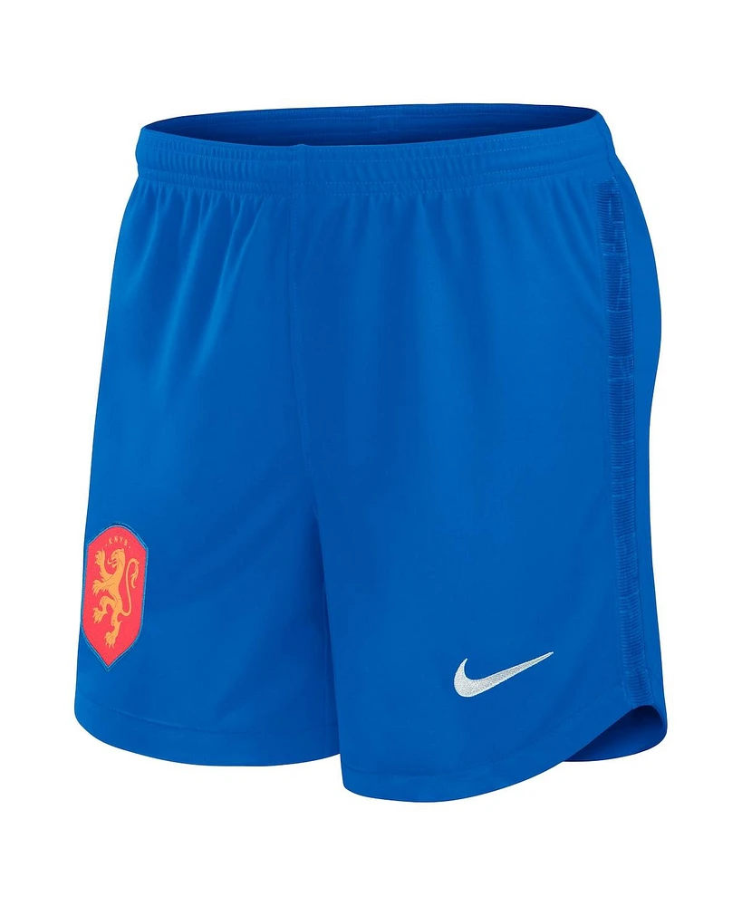 Women's Nike Blue Netherlands National Team 2021 Stadium Home/Away Performance Shorts