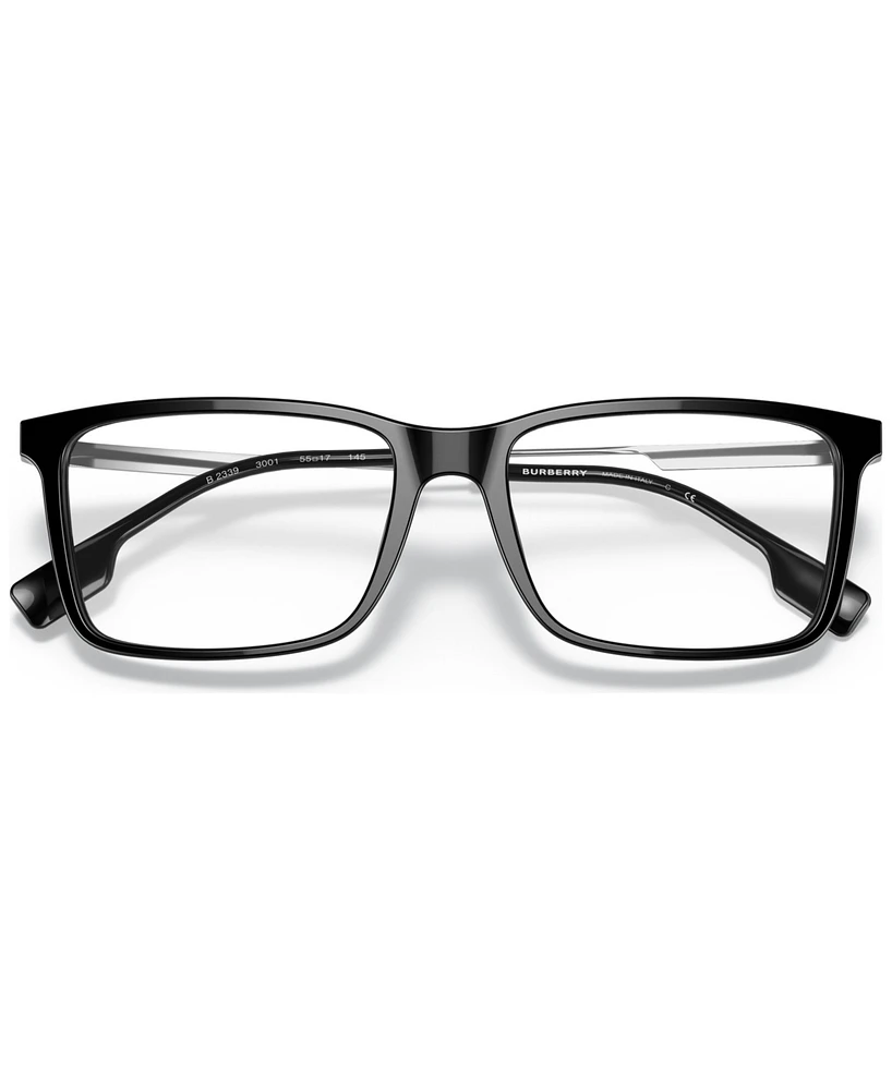 Burberry Men's Rectangle Eyeglasses