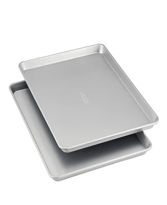 Anolon Pro-Bake Bakeware 2 Piece Aluminized Steel Half Sheet Baking Pan Set