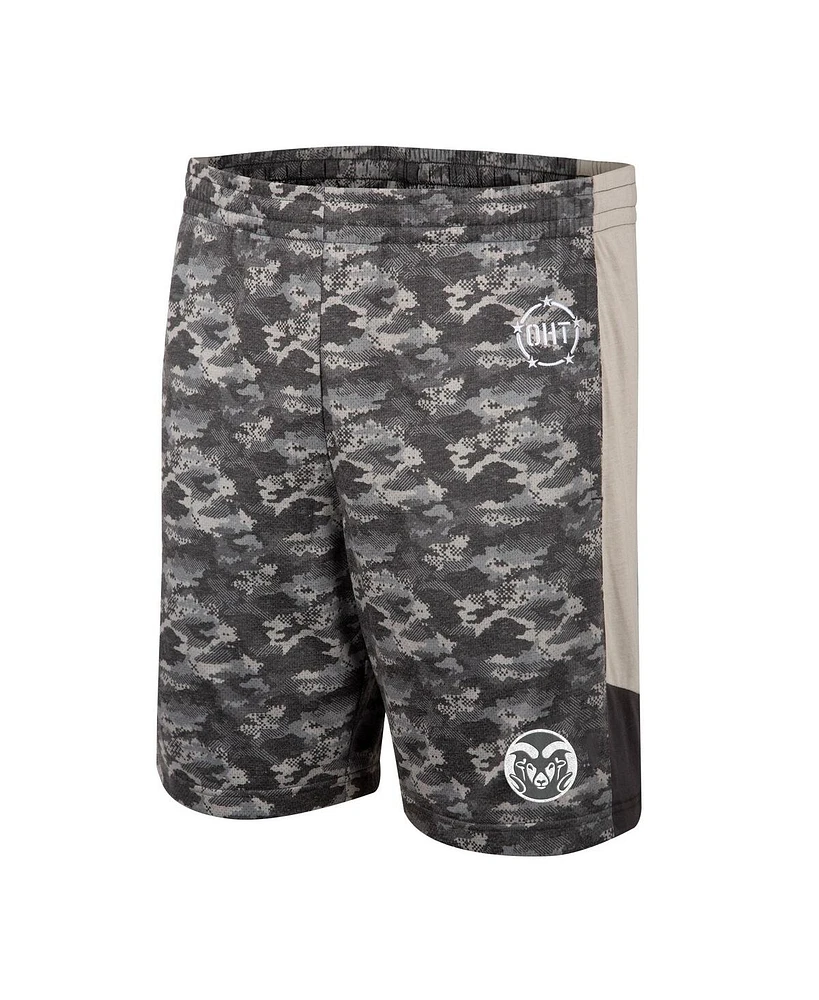Men's Colosseum Camo Colorado State Rams Oht Military-Inspired Appreciation Terminal Shorts
