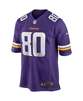 Men's Nike Cris Carter Purple Minnesota Vikings Game Retired Player Jersey