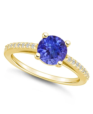 Macy's Tanzanite (1-3/8 Ct. t.w.) and Diamond (1/6 Ring