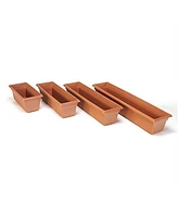 Novelty Countryside Flower Box Planter, 29.5in Terracotta